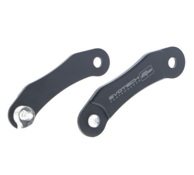 Afbeeldingen van Afdekplaatjes duo voetsteunen Evotech Performance Yamaha Tracer 7 '21-