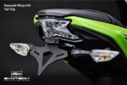 Afbeeldingen van Kentekenplaathouder Evotech Performance Kawasaki Ninja 650 '17-