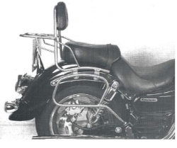 Afbeeldingen van Tassendragers standaard chroom Hepco&Becker Kawasaki VN1600 CLASSIC 2003-