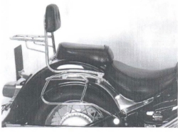 Afbeeldingen van Tassendragers standaard chroom Hepco&Becker Suzuki C800 Intruder/ VL800LC -2008