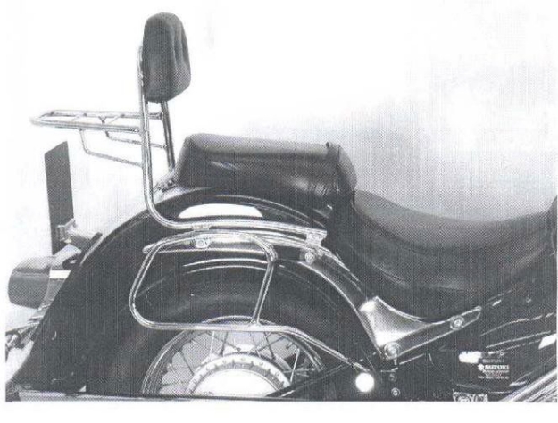 Afbeeldingen van Tassendragers standaard chroom Hepco&Becker Suzuki C800 Intruder/ VL800LC -2008