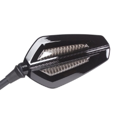 Afbeeldingen van Stuurspiegel model Eighty links/rechts zwart/carbon Chaft