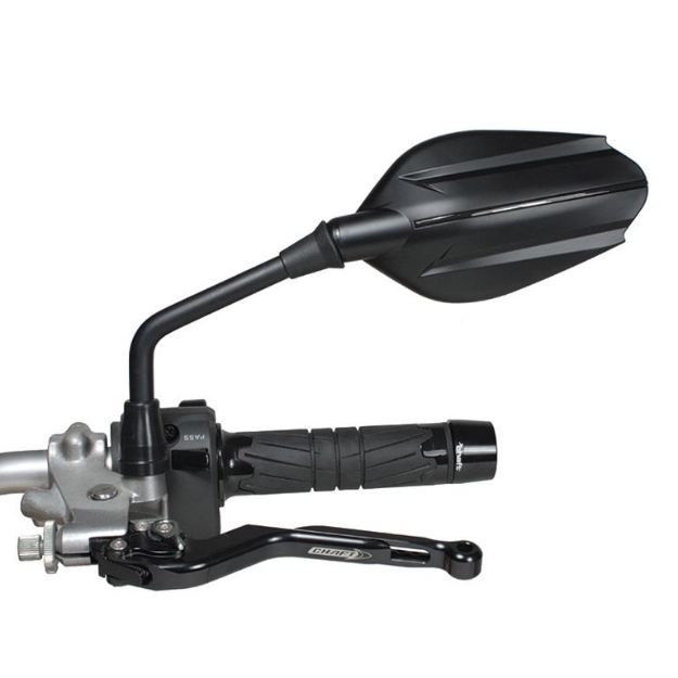 Afbeeldingen van Stuurspiegel model Enjoy links/rechts zwart/zwart Chaft