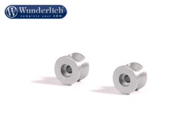 Afbeeldingen van Tailgate Lift Inclusion (Set) Aluminium BMW S1000R '14-/ S1000RR -'16/ S1000XR - silver Wunderlich