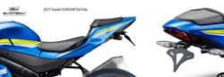 Afbeeldingen van Kentekenplaathouder Evotech Performance Suzuki GSXR1000 '17-