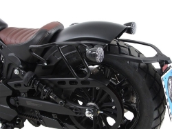 Afbeeldingen van Tassendragers Cutout zwart Hepco&Becker Indian Scout Bobber '17-