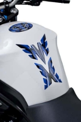 Afbeeldingen van Tankpad Puig Radikal blauw/zwart