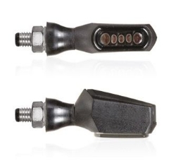 Afbeeldingen van Knipperlichten LED model Poker getint Chaft