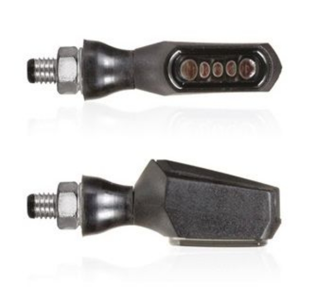 Afbeeldingen van Knipperlichten LED model Poker getint Chaft