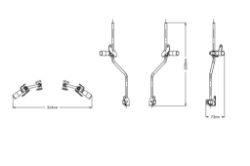 Afbeeldingen van Vervangingsruit touring incl. M.E.M. systeem Honda CRF1000 '16-19