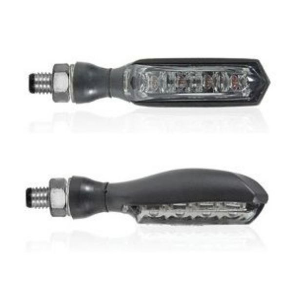 Afbeeldingen van Knipperlichten LED model Atomic transparant Chaft