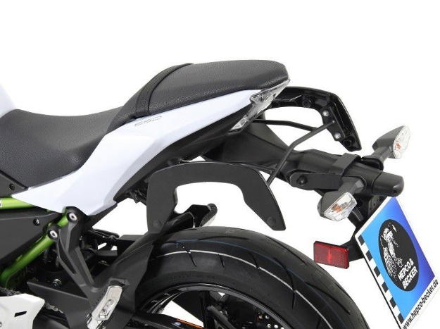 Afbeeldingen van C-Bow tasdragers zwart Hepco&Becker Kawasaki Z650 '17-