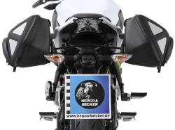 Afbeeldingen van C-Bow tasdragers zwart Hepco&Becker Kawasaki Z650 '17-