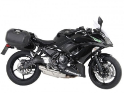 Afbeeldingen van C-Bow tasdragers zwart Hepco&Becker Kawasaki NINJA 650 '17-