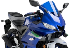 Afbeeldingen van Side Spoiler Downforce Sport Puig voor de Yamaha R3 '19-