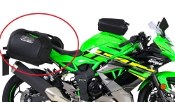 Afbeeldingen van C-Bow tasdragers zwart Hepco&Becker Kawasaki Ninja 125 '18+