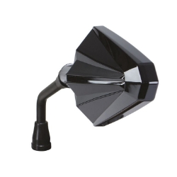 Afbeeldingen van Stuurspiegel model Glory links/rechts glanzend zwart/mat zwart Chaft