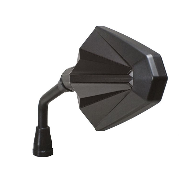 Afbeeldingen van Stuurspiegel model Glory links/rechts mat zwart/glanzend zwart Chaft