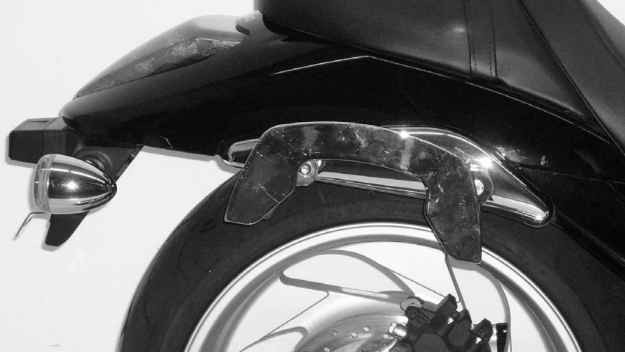 Afbeeldingen van C-Bow custom tasdragers chroom Hepco&Becker Suzuki M1800R Intruder '06-