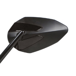 Afbeeldingen van Spiegel model Crusty zwart links/rechts Chaft