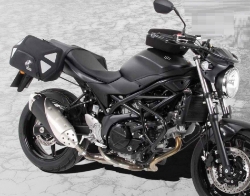 Afbeeldingen van C-Bow tasdragers zwart Hepco&Becker Suzuki SV650 '16+