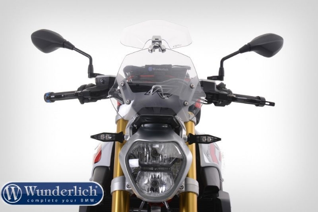 Afbeeldingen van Indicator protection set front diverse BMW modellen - black Wunderlich