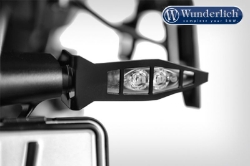 Afbeeldingen van Indicator protection set front diverse BMW modellen - black Wunderlich