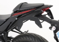 Afbeeldingen van C-Bow tasdragers zwart Hepco&Becker Yamaha YZF-R3 '15-18