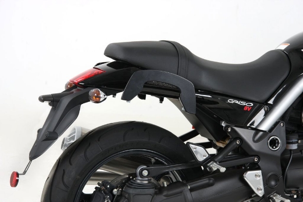 Afbeeldingen van C-Bow tasdragers zwart Hepco&Becker Moto Guzzi GRISO 850 / 1100 / 1200 '05-16