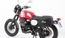 Afbeeldingen van C-Bow tasdragers zwart Hepco&Becker Moto Guzzi V7 II Stornello/ Scrambler '16