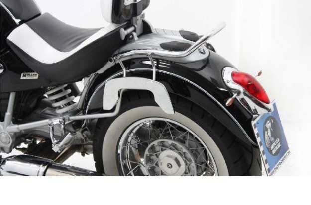 Afbeeldingen van C-Bow tassendragers chroom Hepco&Becker BMW R850C / R1200C '00-04 '97-04