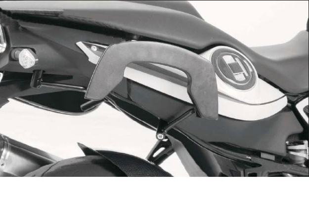 Afbeeldingen van C-Bow tasdragers zwart Hepco&Becker BMW F800S / ST '06-11 '06-12