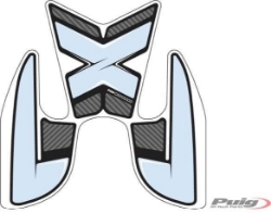 Afbeeldingen van Tankprotectieset 3-delig Puig Kawasaki Z900 '17-