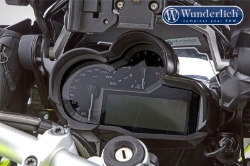 Afbeeldingen van Instrument surround with visor - black  BMW R1200GS LC/Adventure Wunderlich
