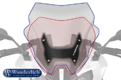 Afbeeldingen van Windscreen Â»RS-MARATHONÂ« BMW R1000RS LC - smoked grey Wunderlich