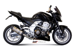 Afbeeldingen van MIVV Suono Steel Black RVS demper Kawasaki Z750 '07-