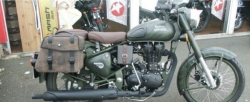 Afbeeldingen van C-Bow tasdragers zwart Hepco&Becker Royal Enfield Bullet Classic '00-17
