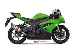 Afbeeldingen van MIVV Suono Steel Black RVS demper Kawasaki ZX6-R '09-