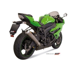 Afbeeldingen van MIVV X-cone Plus RVS demper Kawasaki ZX6-R '09-