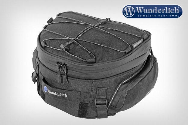 Afbeeldingen van Seat and Rack Bag Elephant diverse BMW modellen - black Wunderlich