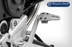 Afbeeldingen van Brake lever enlargement diverse BMW F800 modellen- silver