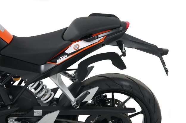 Afbeeldingen van C-Bow tasdragers zwart Hepco&Becker KTM 125 Duke / 200 Duke '11-16