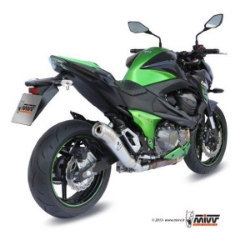 Afbeeldingen van MIVV Ghibli titanium demper Kawasaki Z800 '13-16