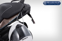 Afbeeldingen van Helmet anti-theft system HelmLock BMW S1000XR - silver Wunderlich