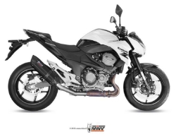Afbeeldingen van MIVV Suono Steel Black RVS demper Kawasaki Z800E '13-
