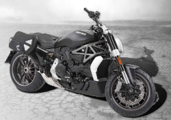 Afbeeldingen van C-Bow tasdragers zwart Hepco&Becker Ducati Diavel '16+