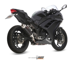 Afbeeldingen van MIVV GP steel black demper Kawasaki Ninja 300 '13-