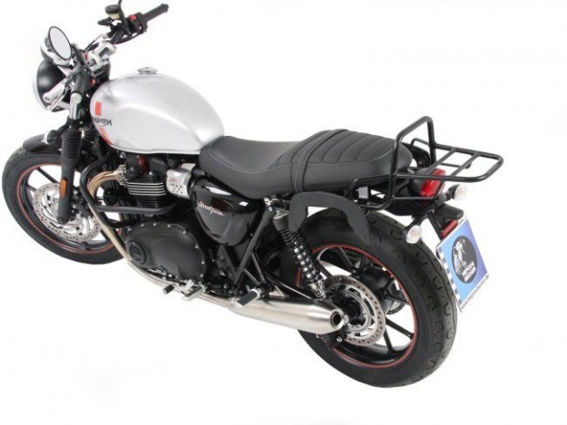 Afbeeldingen van C-Bow tasdragers zwart Hepco&Becker Triumph Street / Speed Twin