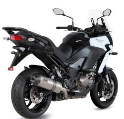 Afbeeldingen van MIVV Oval titanium demper met carbon cap Kawasaki Versys 1000 '15-