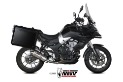 Afbeeldingen van MIVV Oval RVS demper met carbon cap Voge Valico 500DS '20-